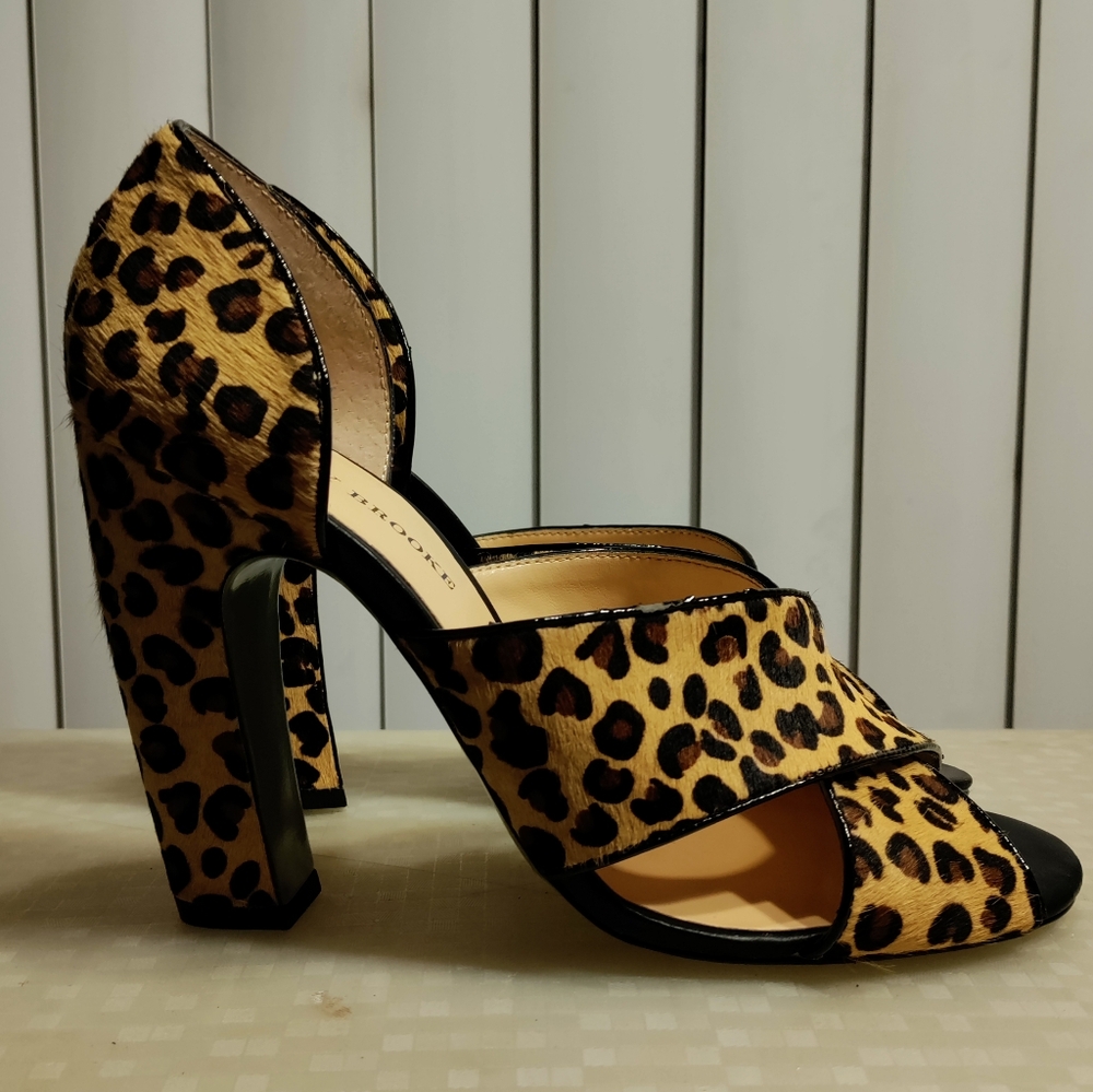 Leopard Audrey Brooke shoes New Sz 9.5